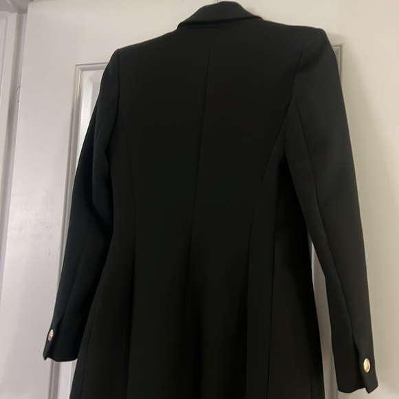 Zara one button long blazer/coat - Picture 6 of 9